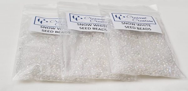 Snow White Seed Beads