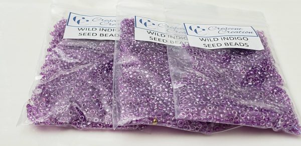 Wild Indigo Seed Beads