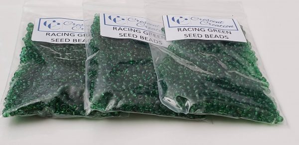 Racing Green Seed Beads