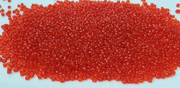 Red Torch Seed Beads