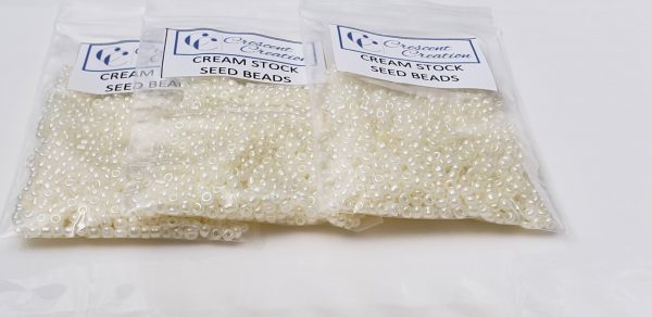 Cream Stock Seed Beads