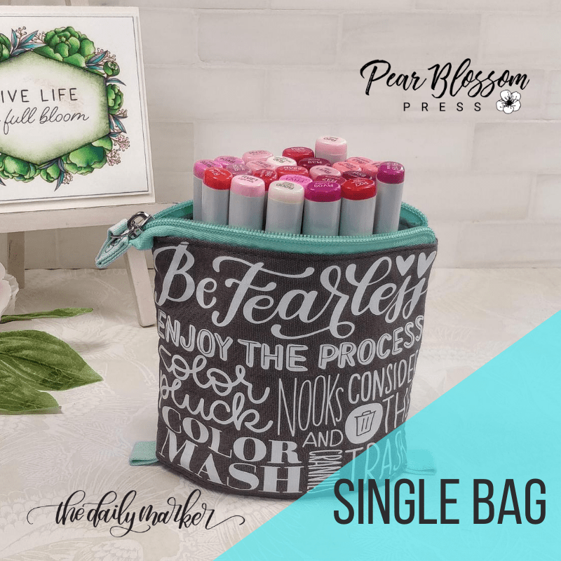 Pear Blossom Press Collapsible Marker Bag – Crescent Creations