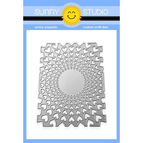Sunny Studio Stamps Bursting Hearts Die